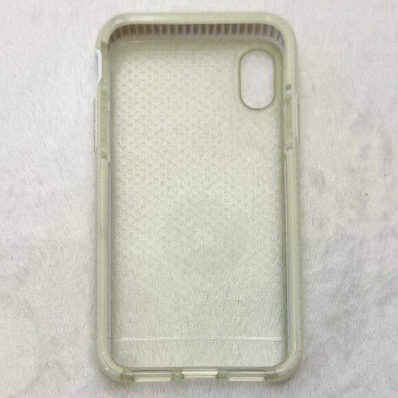 Tech21 EVO Check iPhone X Case FlexShock Impact Protection Ultrathin Clear White - Picture 3 of 11
